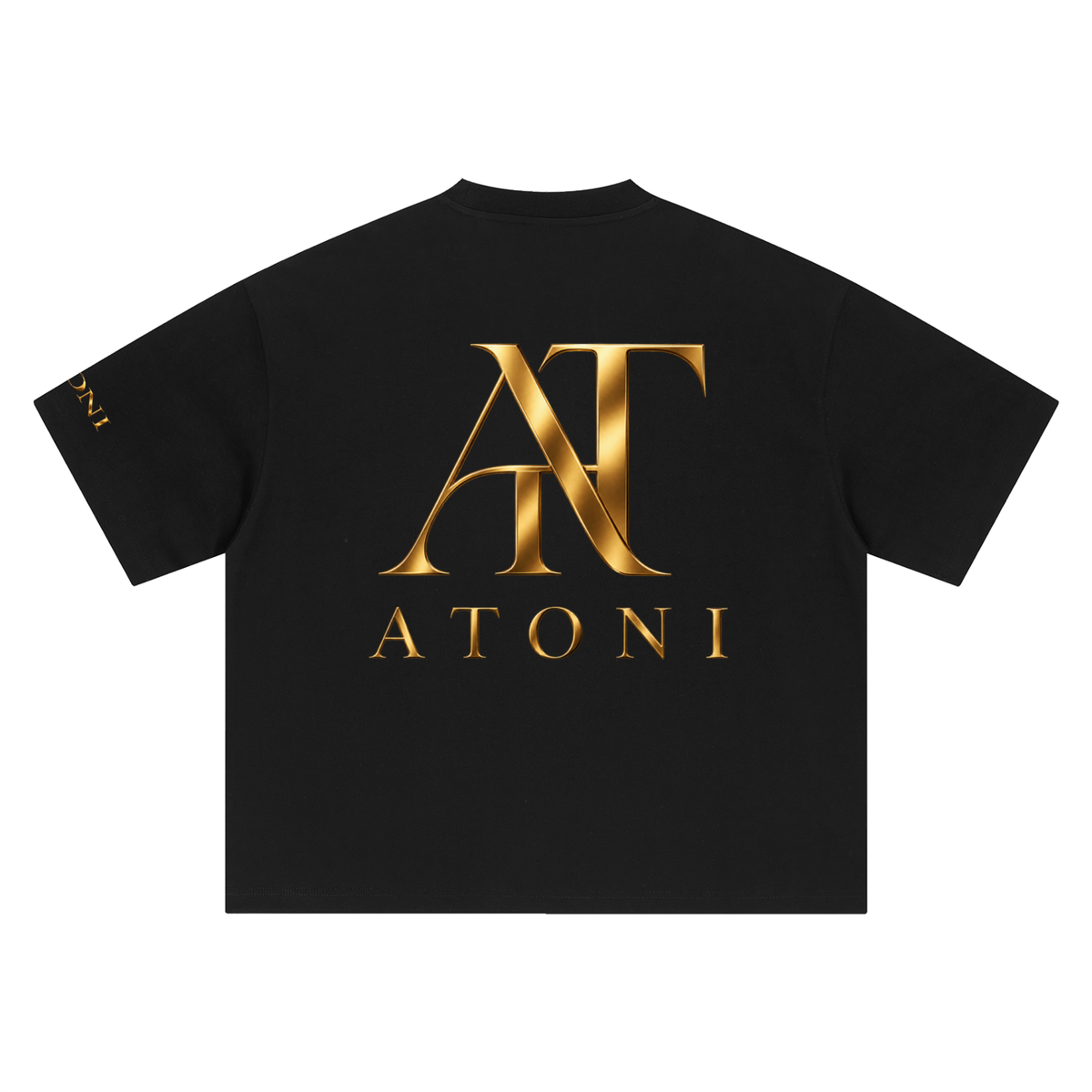 ATONI Heritage Tee premium unisex luxury streetwear tee